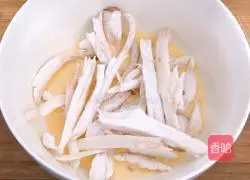 Illustration of how to make crispy king oyster mushrooms 8