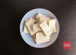 Illustration of how to make flavored grilled tofu 2