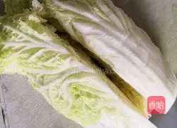 Illustration of how to make cold cabbage heart 1