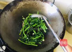 Garlic water spinach recipe 6