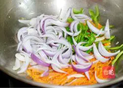 Vegetarian stir-fry Illustration of how to make silk 9