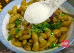 Illustration of how to mix edamame knots 12