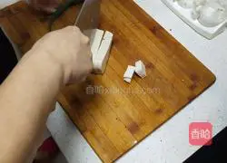 Illustration of how to make spicy tofu 1