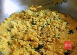 Illustration of how to make autumn healthy side dishes, radish sprouts and small tofu 11