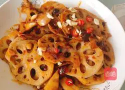 Spicy lotus root slices Illustration of how to do it 5