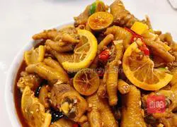Illustration of how to make spicy and sour lemon chicken feet 16