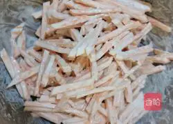 Illustration of how to make fried sweet potato and star anise 2