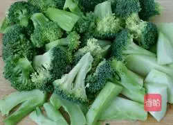 Garlic broccoli Illustration of how to do it 1