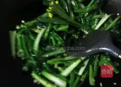 Garlic Illustration of how to make cabbage 3