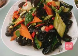 Illustration of how to make soy vegetables 4