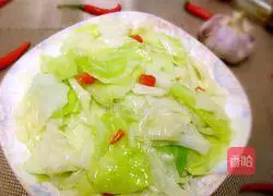 Illustration of how to make stir-fried cabbage 7