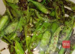 Illustration of how to make cold green pepper 3