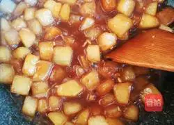 Illustration of braised winter melon 7