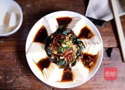 Illustration of how to make preserved egg tofu 11