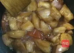 Illustration of how to make tomato stewed eggplant 8