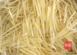 Spicy and sour potato shreds Illustration of how to do it 3