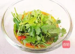 Illustration of cold fungus, cucumber and yuba 12