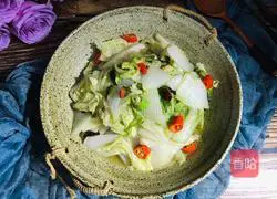 Illustration of how to make spicy and sour Chinese cabbage 6