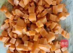 Illustration of how to make yam balls 1