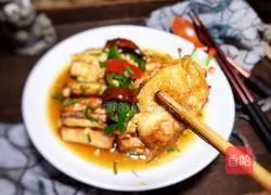 Illustration of how to make fried tofu with green pepper 17