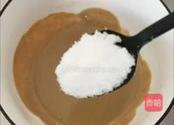 Illustration of how to make sesame sauce mixed with lettuce 8