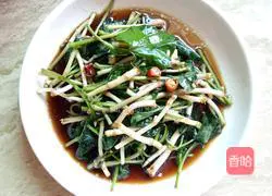 Illustration of how to make cold folded ear root as a light summer meal 10