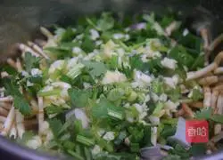 Illustration of how to make cold Houttuynia cordata 6