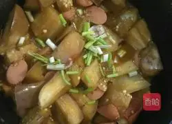 Illustration of how to make tomato stewed eggplant 12