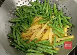 The beans and potatoes Practice illustration 3