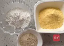 Illustration of how to make coarse grain steamed buns 1 