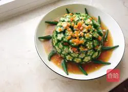 Illustration of how to make starchy okra mashed potatoes 5