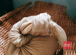 Illustration of how to make bean curd 10