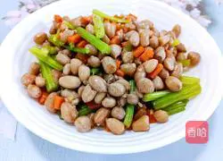 Illustration of how to stir-fry peanuts 21