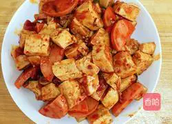 Illustration of how to make spicy tofu 10