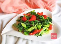 Vegetarian fried broccoli recipe 1