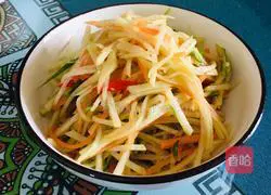 Illustration of how to make cold kohlrabi 7