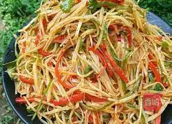 Illustration of cold shredded potatoes 6