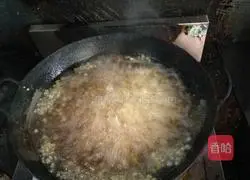Illustration of how to make fried soybeans 3