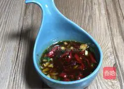 Illustration of how to make sesame mixed with kelp 4