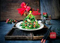 Illustration of how to make an edible Christmas tree 9