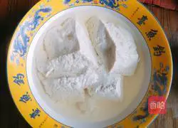 Illustration of how to make bean curd 24