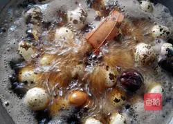 Illustration of how to make braised quail eggs 5