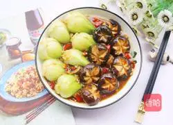 Illustration of how to make mushrooms and rapeseed 14