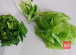 Illustration of how to cook lettuce and fungus 2