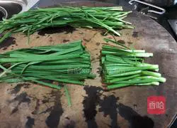 Illustration of homemade barbecue leeks 2