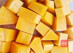 Salty and sweet Illustration of how to make delicious soy-roasted pumpkin 1