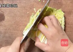 Illustration of how to make cold baby cabbage 1
