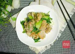 Illustration of how to make fried vegetables and moldy bean dregs 10