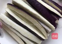 Illustration of how to make steamed eggplant with pickled vegetables 4