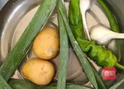 Illustration of how to make mashed potatoes 1